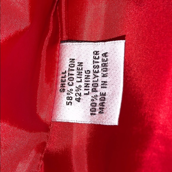 Red Talbots blazer - Picture 6 of 6